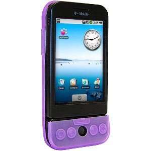  Amzer Silicone Skin Jelly Case   Purple Lilac Cell Phones 