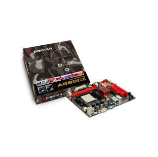 Biostar A880GZ Socket AM3+/ AMD 880G/ DDR3/A&V&GbE/ MATX Motherboard 