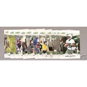  2008 Score New York Jets Complete Team Set of 17 cards 