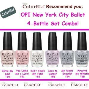  OPI 2012 New Collection New York City Ballet 4 bottle set 