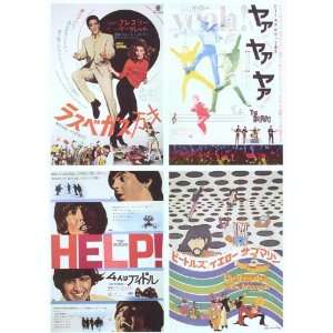   Japanese B 27x40 Beatles John Lennon Paul McCartney