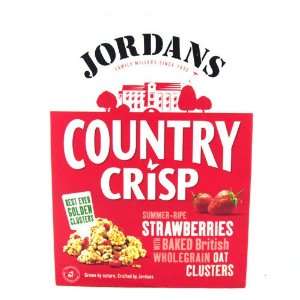 Jordans Country Crisp Strawberry 500g  Grocery & Gourmet 