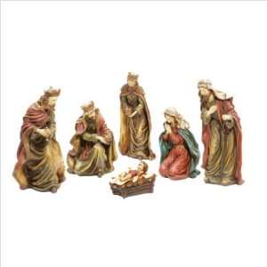  CBK 55442 6 Piece Nativity Set in Multicolor Jewel 