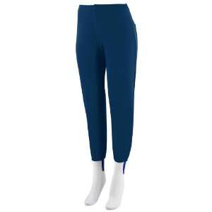   Augusta Girls Solid Low Rise Softball Pant NAVY YL