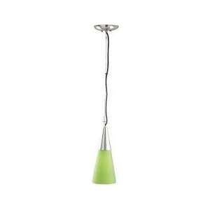   PENDANT LAMP, PS W/LIGHT GREEN GLASS SHADE 60W/B TYPE by Lite Source