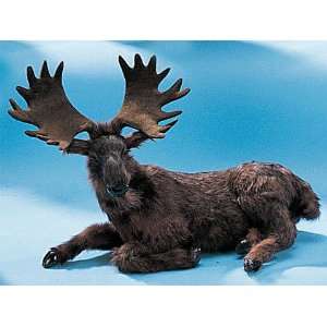   Elk Sitting Rare Collectible Figure Lifework Model