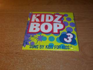 KIDZ BOP 3 SUNG BY KIDS McDONALDS CD SEALED NEW  