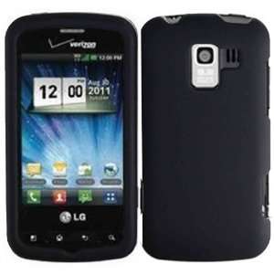  Black Hard Case Cover for LG Optimus Q Cell Phones 