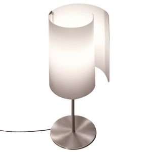 Leucos Lighting R008229 Diane T1 Table Lamp ,Diffuser Satin White,