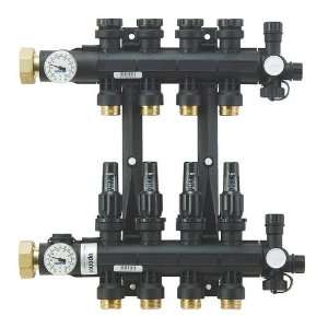   Manifold Assembly with Flow Meter   Radiant Heating & Cooling, 4 Loop
