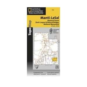  Trails Illustrated Manti LaSal National Forest Trail Map 