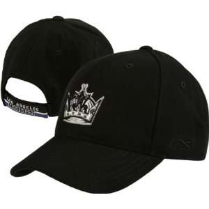 Los Angeles Kings Youth Team Logo Adjustable Hat:  Sports 