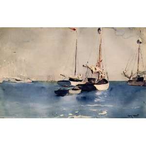  Hand Made Oil Reproduction   Winslow Homer   24 x 14 