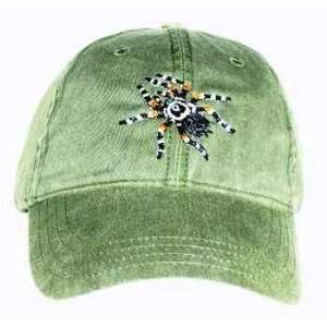  Red kneed Tarantula Embroidered Cotton Cap Patio, Lawn 