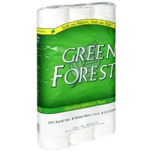  Green Forest, Bath Tissue, 2 Ply, White, 12.00 PK (Pack of 