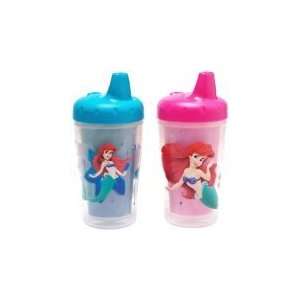  Disney Little Mermaid Insulated spill proof cups 2   9 oz 