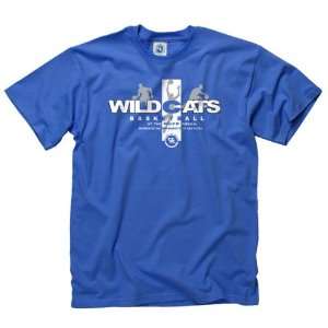   Wildcats Royal Home Turf Basketball T Shirt