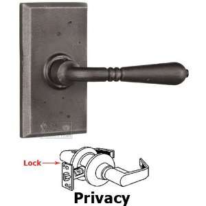  Molten bronze universally handed privacy lever   square 