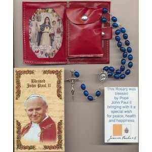   Krakow Poland with Rosary Case, Pictures of Mass and of PJP, Pamphlet