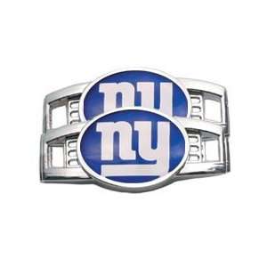  New York Giants Set of Shoe Thingz: Sports & Outdoors