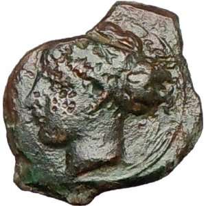  Syracuse Sicily 357BC Rare Authentic Ancient Greek Coin 