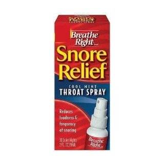  Breathe Right Snore Relief Throat Spray, 2 Ounce Bottles 