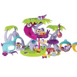  Zoobles Mama and Babies + Happitat   Penguin: Toys & Games
