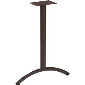  Gibraltar Arched T Shaped Table Leg, 26 inch D x 27 3/4 
