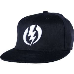  Electric Provolt Mens Fitted Sportswear Hat/Cap   Black 