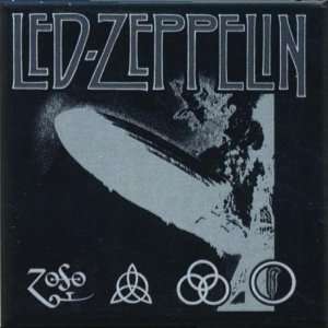  Led Zeppelin   Zep Symbols Magnet