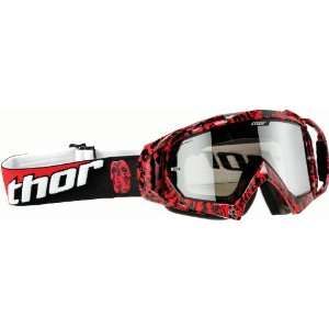  Thor Hero Goggles Skulls One Size Fits All Automotive