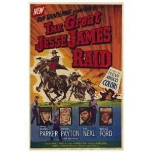 Great Jesse James Raid by Unknown 11x17