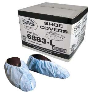  SAS Safety 6883 L Polypropylene shoe covers, Box of 150 