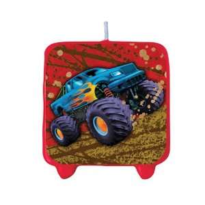  Monster Truck Printed Candles Toys & Games