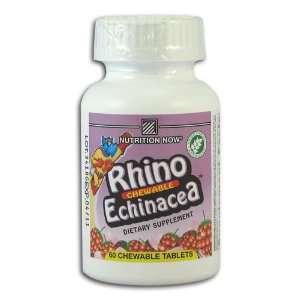 Nutrition Now Rhino Echinacea Chewable Grocery & Gourmet Food