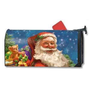    Jolly Santa Christmas Magnetic Mailbox Cover
