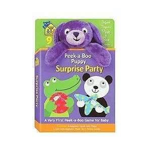    Infant Peek a boo Magnetic Cards Puppy Surprise Party Toys & Games