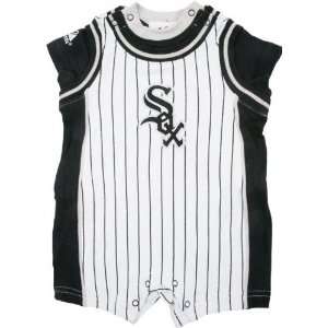  Chicago White Sox Baby Pinstripe Romper: Sports & Outdoors