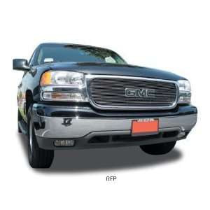   Yukon  Billet Grille Overlay   Bolt On   With Logo Cutout   (20 Bars