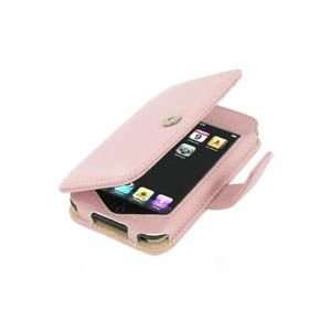  Apple iPod Touch Leather Book Type Case (Pink) Cell 