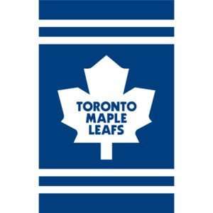 Toronto Maple Leafs Applique House Flag: Sports & Outdoors