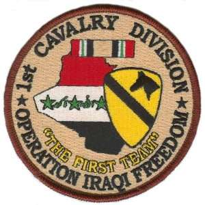  1st Cavalry Division Operation Iraqi Freedom Patch 