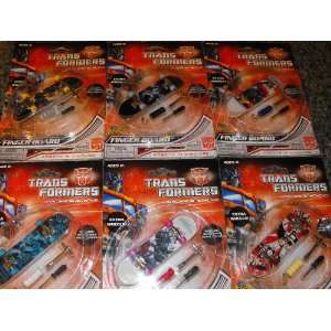  Transformers Universe Finger Boards (Complete Set of Six 