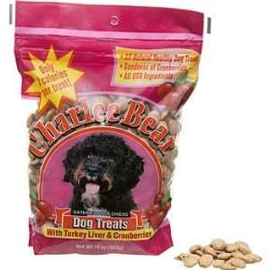  Charlee Bear Dog Treats 16 oz. Turkey Liver & Cranberry 