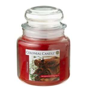 Pack of 4 Cinnamon Aromatic Jar Candles 15oz 
