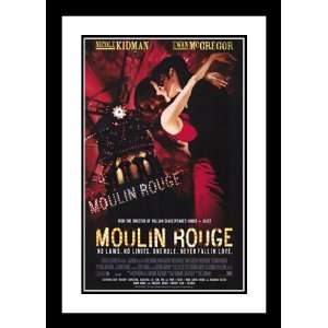  Moulin Rouge 32x45 Framed and Double Matted Movie Poster 