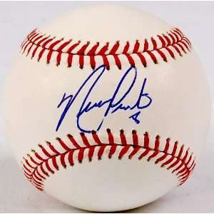  Nick Punto Signed Baseball   Autographed Baseballs Sports 