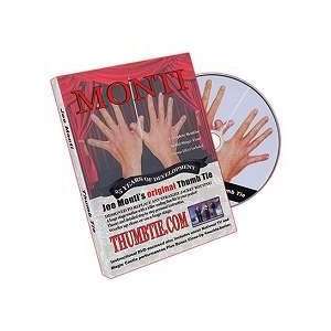 Magic DVD Joe Montis Original Thumb Tie Toys & Games