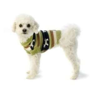    Fritzys Fair Isle Dog Sweater X Small Winter Pear: Pet Supplies