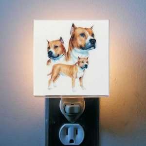  American Pit Bull Terrier Night Light: Home & Kitchen